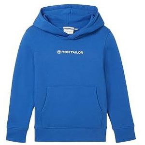 TOM TAILOR Sweatshirt voor jongens, 34662 - Soft Sapphire Blue, 104/110 cm