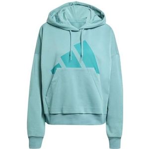 adidas - Hoodie - Grijs - French Terry - Losse Pasvorm