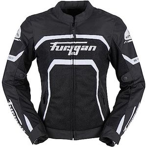 Furygan Mystic Evo Vented Jassen en mantels voor dames, zwart/wit, S