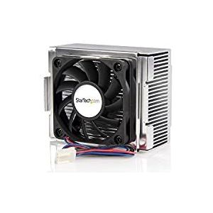 StarTech.com Processorkoeler Socket 478 - CPU-koeler voor Socket 478 met 3-pins Molex en 60 mm ventilator, zwart