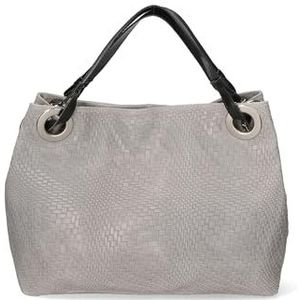 FELIPA Women's Handtas Tote Bag, lichtgrijs, lichtgrijs
