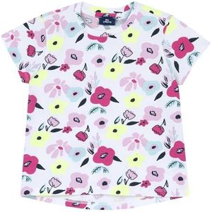 Chicco T-Shirt Met Korte Mouwen meisjes, Veelkleurig, 7A, Design in Italië