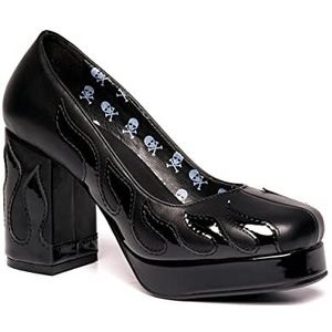 LAMODA - Changed Platform Heels, EU 36, Black Flame, 36 EU