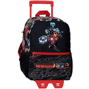 Marvel Avengers Armour Up Trolley Rugzak Blauw - Polyester 9,6L