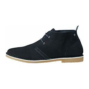 JACK & JONES Jfwbravo Suede Desert Boot heren Chukka-laars, navy blazer, 44 EU