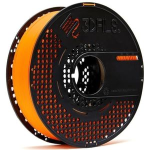 3DFILS Neat Winding esFil PLA Max Filament voor 3D-printers, 1,75 mm, 1 kg, oranje