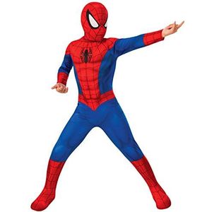 Rubies - Kostuum Spiderman Classic Inf, rood/blauw, (702072), M (8-10) voor (5-7 jaar oud)