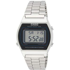 Casio Horloge B640WD-1AVEF, Zilver, één maat