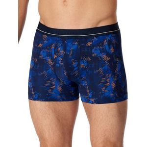 Schiesser Heren Boxershort Microfiber Nachtwarmer Ondergoed, Indigo_180204, 6, Indigo_180204, 6