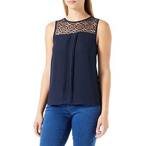 ONLY Dames Onlnapoli Lace Top Wvn, night sky, 34