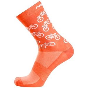 Nalini 03224005200C002.27 THERMO LARES sokken oranje maat XL