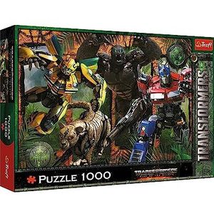 Trefl - Transformers: Rise of the Beasts - Puzzel 1000 Elements - Legpuzzel met Filmpersonages, Creatief Vermaak, Klassieke Puzzels voor Volwassenen en Kinderen vanaf 12 Jaar