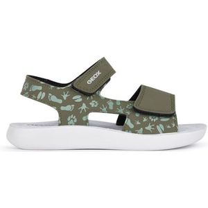 Geox J LIGHTFLOPPY Sandaal, leger/groen, 29 EU, legergroen, 29 EU