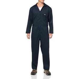 Dickies Flexoverall met lange mouwen voor heren Big-Tall, Donkere marine, XL Short