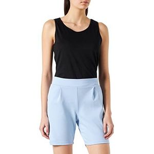 ICHI IHKATE SHO3 Sweatshorts voor dames, bermuda shorts, korte broek met stretchaandeel, regular fit, Chambray Blue (154030), M