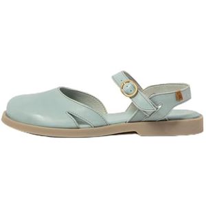 El Naturalista N5874 Platte damessandalen, blauw, maat 36, Blauw, 36 EU breed