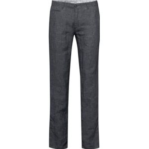 Style Fabio Ldx Pure Linen: Chino in zomers linnen, grafietgrijs, 36W x 34L