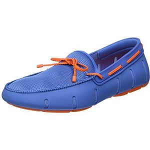 SWIMS Heren gevlochten lace loafer mocassin, Regatta oranje, 45 EU