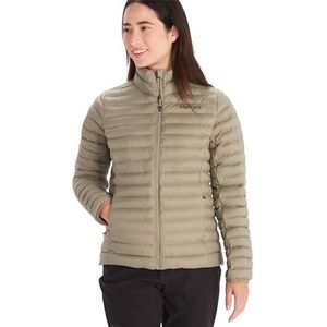 Marmot Wm's Echo Featherless Jacket, Ultralichte geïsoleerde winterjas, warme outdoorjas, waterafstotend gewatteerde jas, winddichte functionele jas, compact, Dames, Vetiver, XL