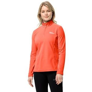 Jack Wolfskin Taunus Hz W Pullover voor dames, geel, oranje, XXL