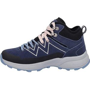 CMP Kaleepso Mid Wmn Hiking Wp Walking Shoe voor dames, blauw-roze, 36 EU, Blue Rose, 36 EU