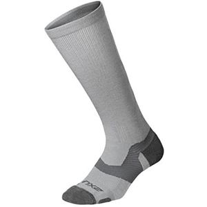 2XU Vectr Merino Licht Kussen Compressie Sok - Grijs - Unisex