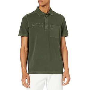 camel active Heren 4094615p08 Polo, leaf green, M