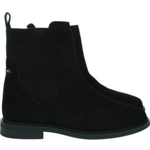 Tommy Hilfiger - Chelsea Boots - Zwart - Rundernappa