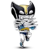 Pandora - Marvel Wolverine Charm - Sterling Zilver - Geen Doos Inclusief