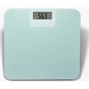 TERRAILLON - POWER FREE - Elektronische Personenweegschaal - Capaciteit 180 kg - Glas