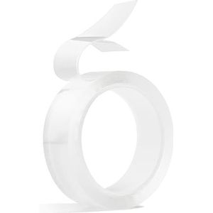 Dubbelzijdige Tape - Nano Tape - 3m - 2cm - Verwijderbare Herbruikbare Plakband - Extra Sterke Transparante Tape