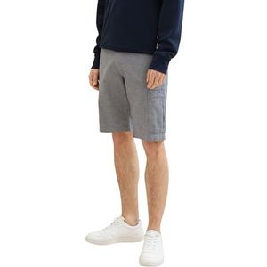 TOM TAILOR Denim Bermuda voor heren, 29422 - Navy White Dobby, XS