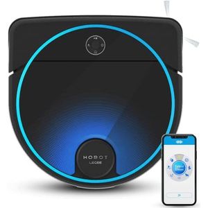 Smartbot HOBOT dweilrobot met water en gemotoriseerde dweilen, die 900 keer/min schrobben, zuigt ook met app en spraakbesturing. LEGEE-7