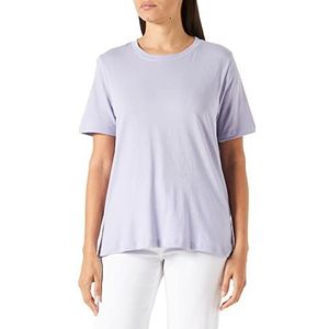 Minus Dames Cathy GOTS Tee T-shirt, 822 Cosmic Lavender, S