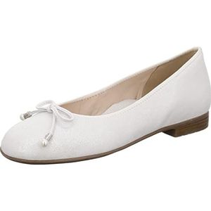 ARA Sardinia Ballerina's voor dames, gebroken wit, 38.5 EU