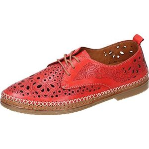 Manitu 850022-04 Sneakers voor dames, rood, 36 EU