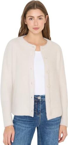 Cecil - Geribd Vest - Grijs - Dames