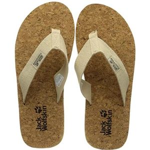 Jack Wolfskin Heren ECOSTRIDE 2 SLIPPER M , tural / cork, 42 EU