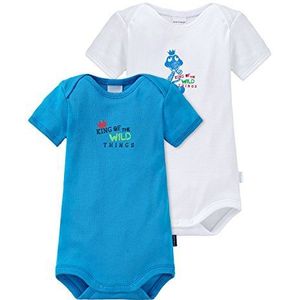 Schiesser Body Baby-Jongens Body (verpakking van 2)