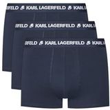 Karl Lagerfeld B.V Logo Trunk Set (3 stuks), Donkerblauw, XS