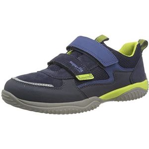 Superfit Storm Sneakers voor meisjes, blauw lichtgroen 8000, 27 EU