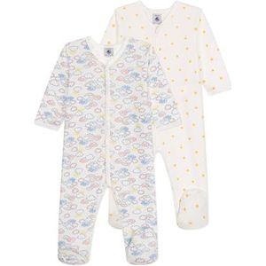 Petit Bateau A09MX Bene, pyjama voor kinderen, variant 1, 1 Mois, Versie 1., 0 Maanden