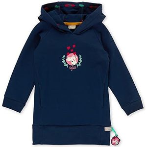 Sigikid Mini-jurk voor meisjes van biologisch katoen, donkerblauw, normaal