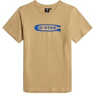 t-shirt ss regular, Beige (Cream D25874-01-137), 8 Jaar