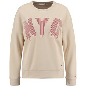KEYLARGO Brooklyn Round sweatshirt voor dames, Stone (1002), XXL