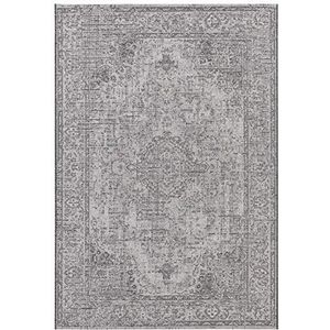 Elle Decor Cenon Tapijt voor binnen en buiten, grijs, 154 x 230 cm