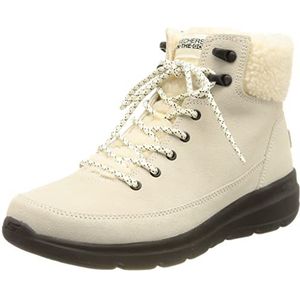 Skechers GO Midtown Cozy Vibes voor dames, Wit Zwart, 35 EU