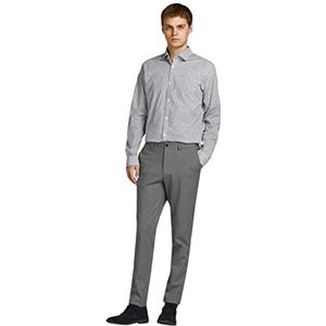 JACK & JONES heren broek elegant, lichtgrijs gem., 48