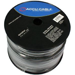 Accu Cable AC-SC2-2,5/100R-B luidsprekerkabel