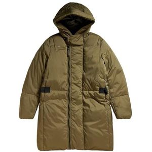 G-STAR G-Whistler gewatteerde parka-jassen voor dames, Groen (schaduw olijf D24730-D199-B230), XXL